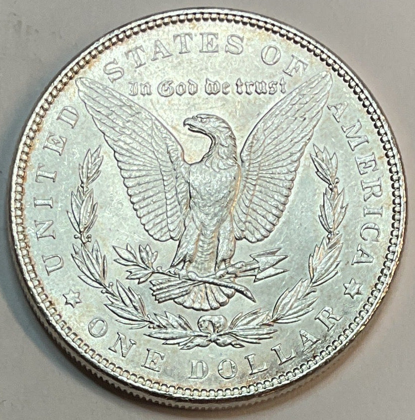 1886 Morgan Dollar, Mint State Uncirculated Coin, Store #DR0937
