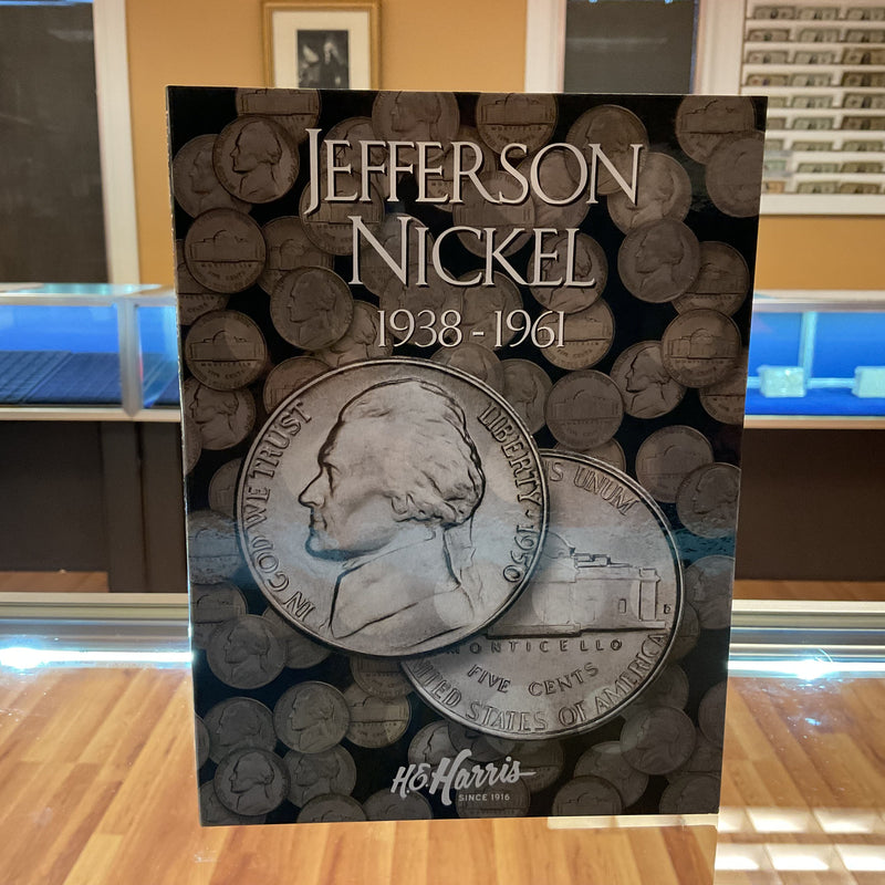 Jefferson Nickels, Whitman Coin Folder, Collections 1938-1961