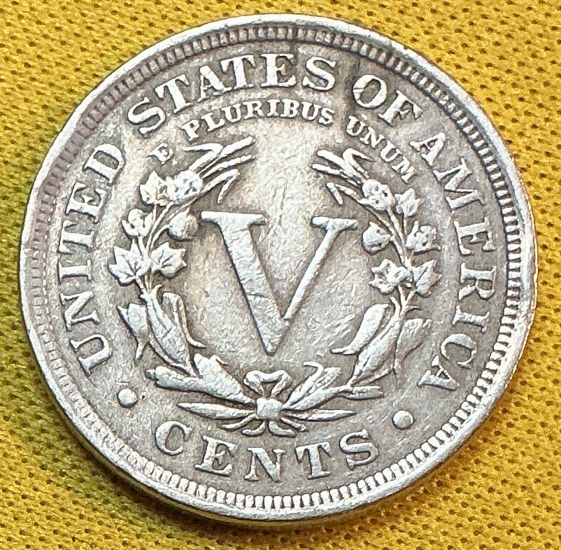 1910 Liberty Nickel, Fine Circulated Coin, Store #NL911