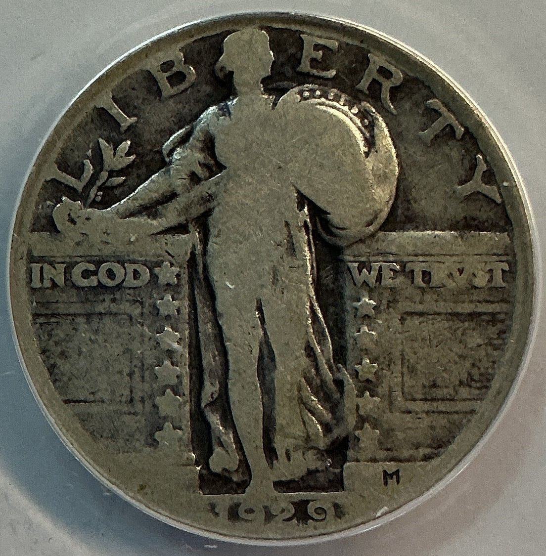 1929 Standing Liberty Quarter, ANACS Good-4, Store #QR1633