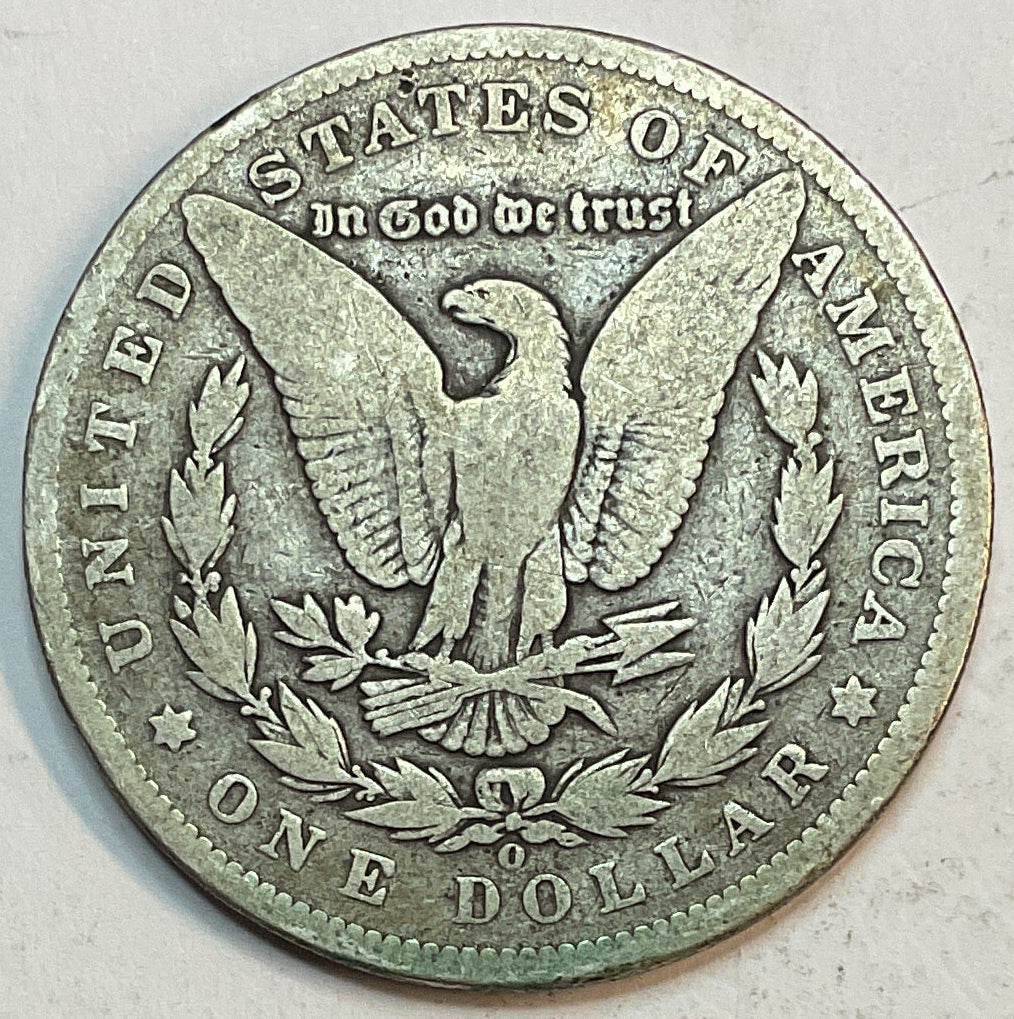 1893-O Morgan Silver Dollar, Very Good, Nice Date, Circulated Coin, Store #DR0907