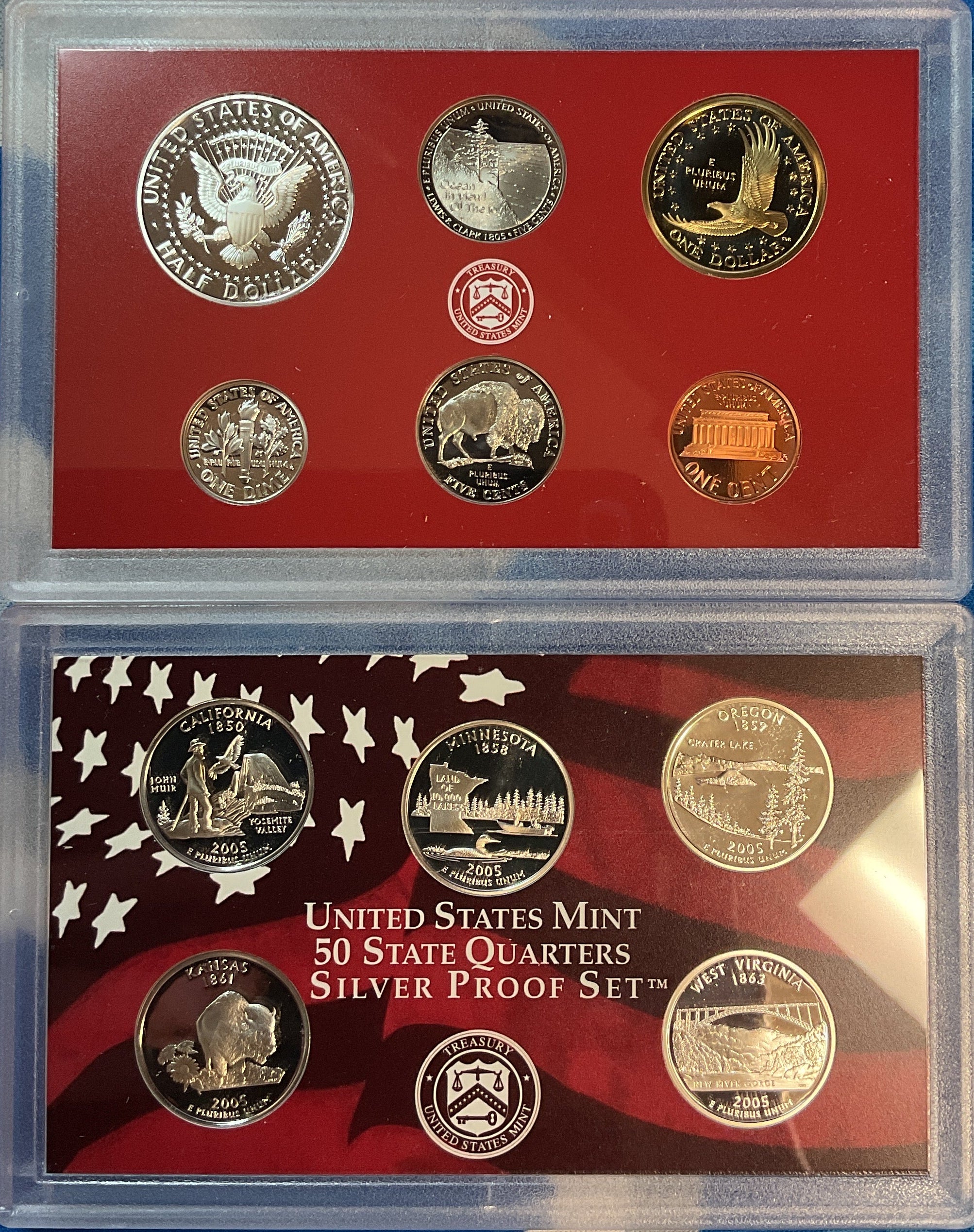 2005 United States Mint Silver Proof Set w/C.O.A.