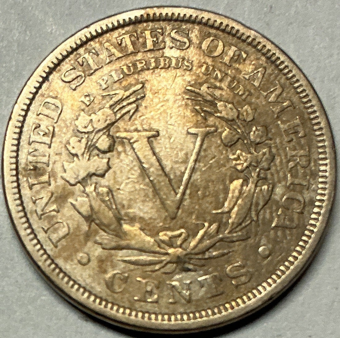 1896 Liberty Nickel, Very Fine+ Circulated, Details, Coin, Store #NL1386