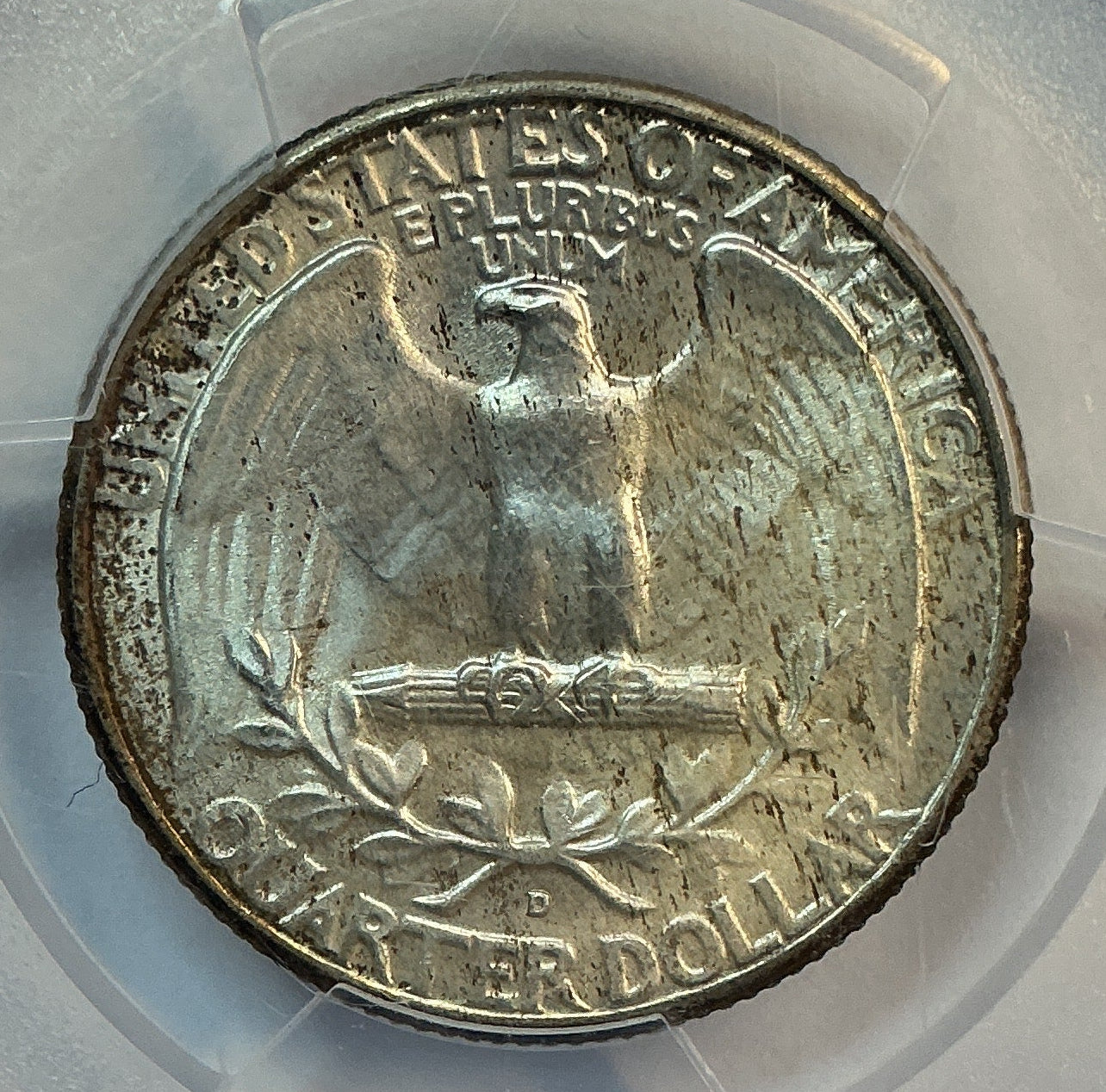 1947-D Washington Quarter. PCGS MS66 Trader Bea Purple Store #QR1639