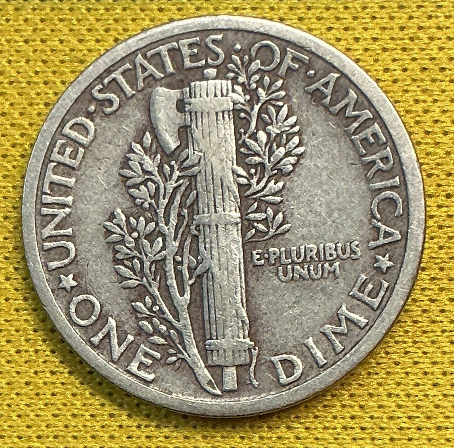 1926 Mercury Dime, Very Fine-30 Circulated Coin, Store #DE0580