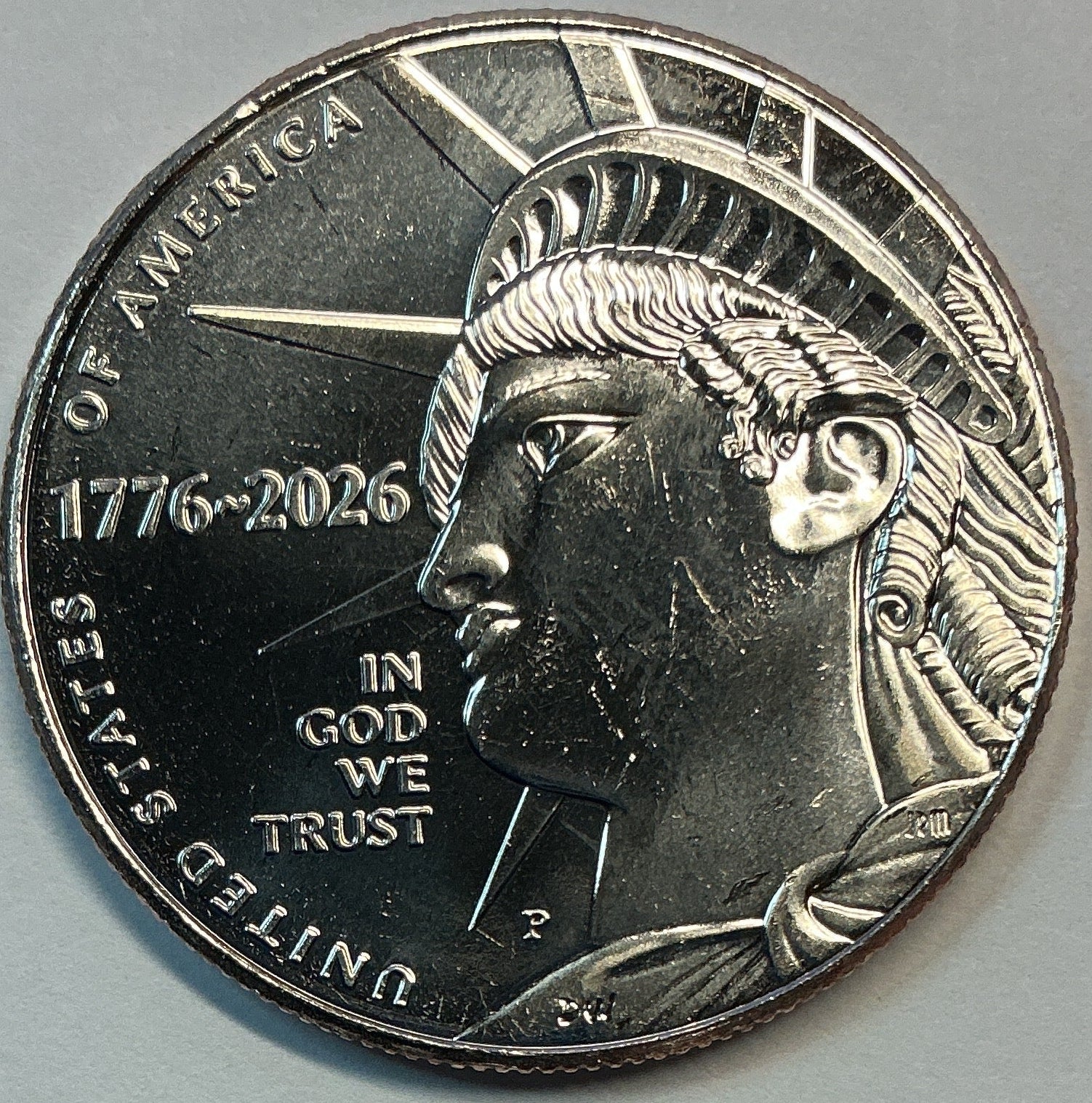 2026-D and P Liberty Half Dollar. Modern Half. Gem Uncirculated. Store #HR2026