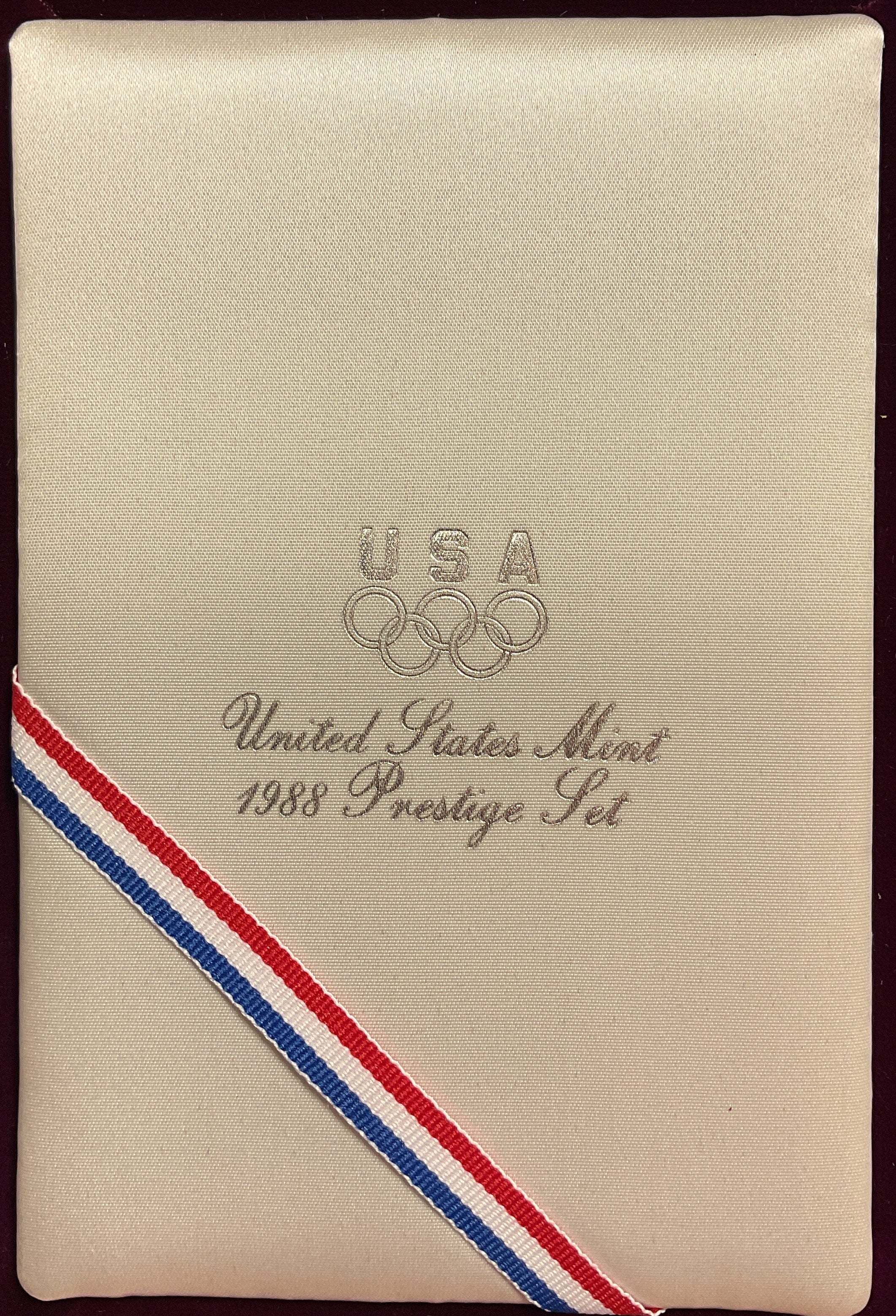 1988 U.S. Mint Prestige Set, U.S. Olympic Coins Commemorative. Store #PT008