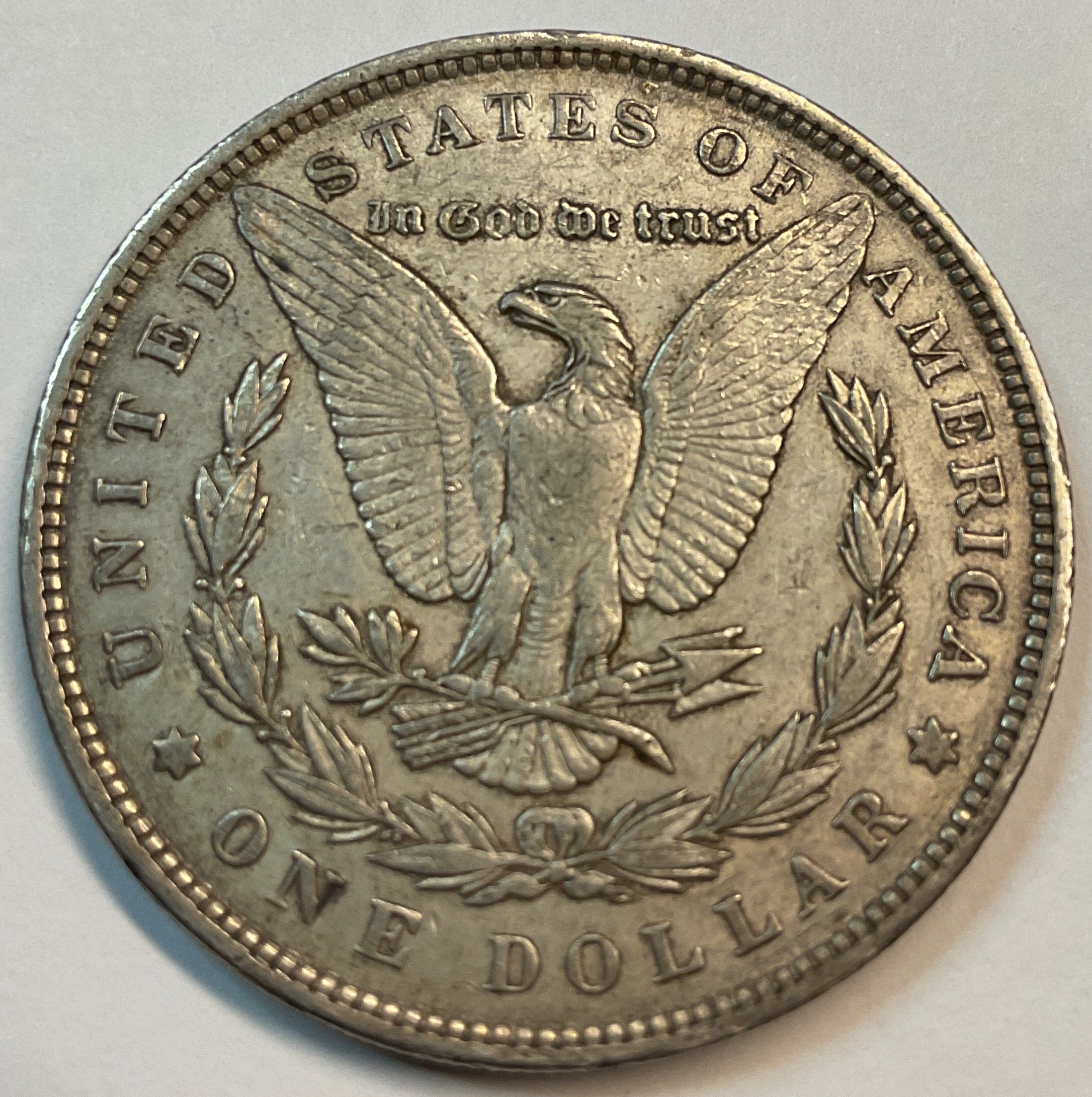 1893 Morgan Dollar, Extra Fine Circulated Coin, Store #DR0182
