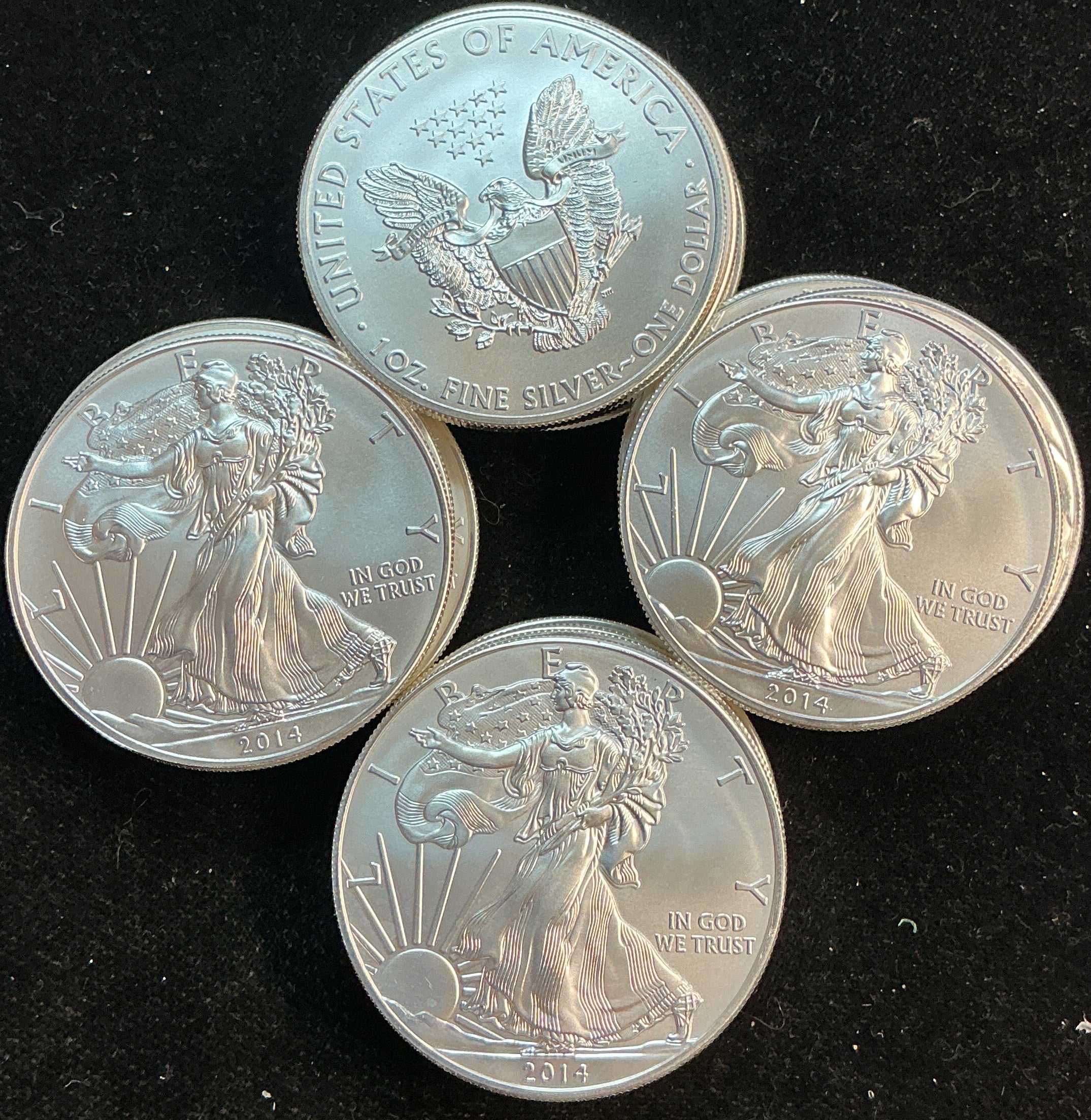2014 American Silver Eagle Rolls. Store #SR034