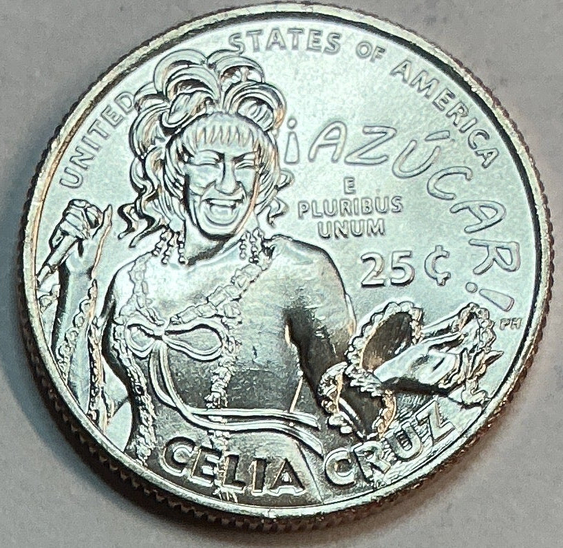 2024-D Celia Cruz, Washington Quarter, American Women Collection 2022-2025
