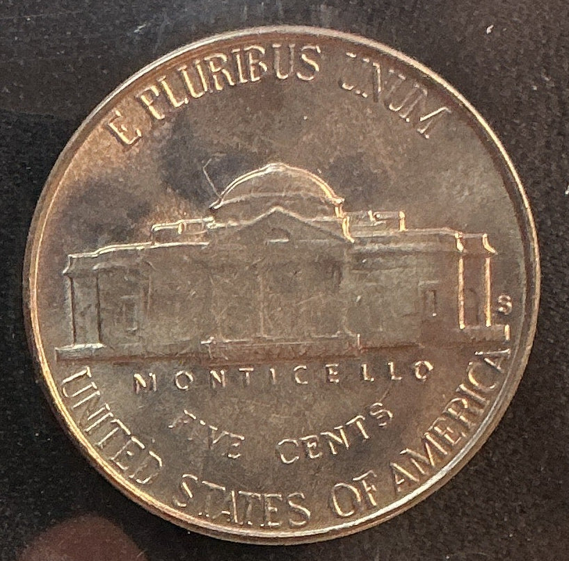 1946-S Jefferson Nickel, Mint State Uncirculated coin, Store #NL1161