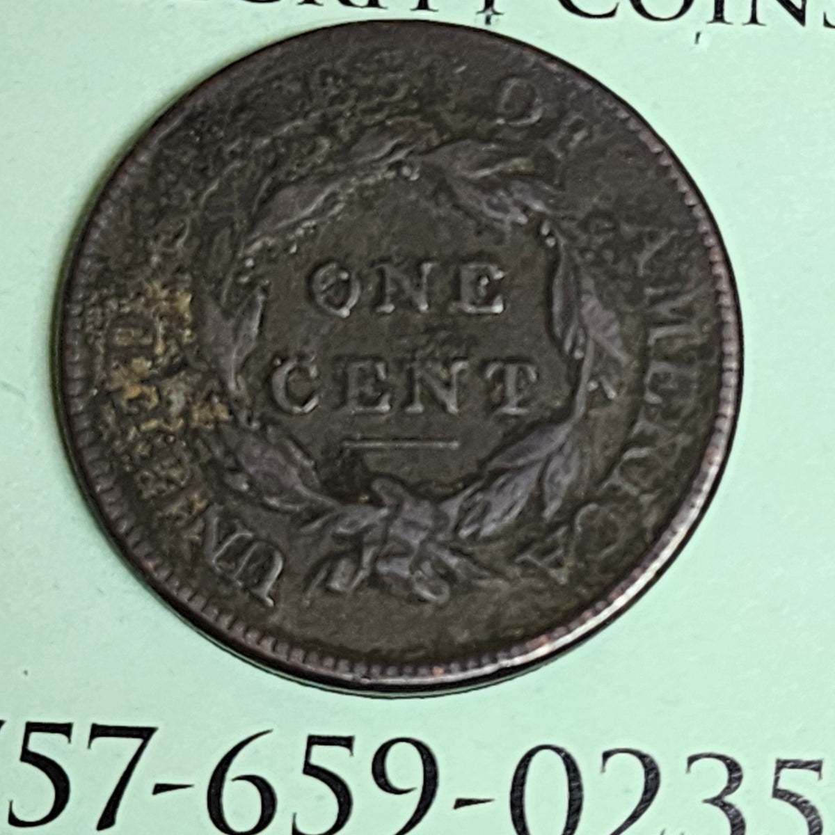 1810 Classic Head Large Cent, Very Fine Detailed Circulated Coin, Store #CT015