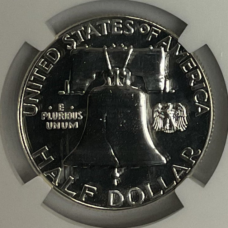 1957 Ben Franklin Half Dollar, NGC PF67, Proof Uncirculated Coin, Store #GHR1808
