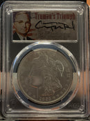 .999 silver, 1 Troy Ounce, 2023 Fiji Privy Morgan Ag, PCGS MS-70, Store