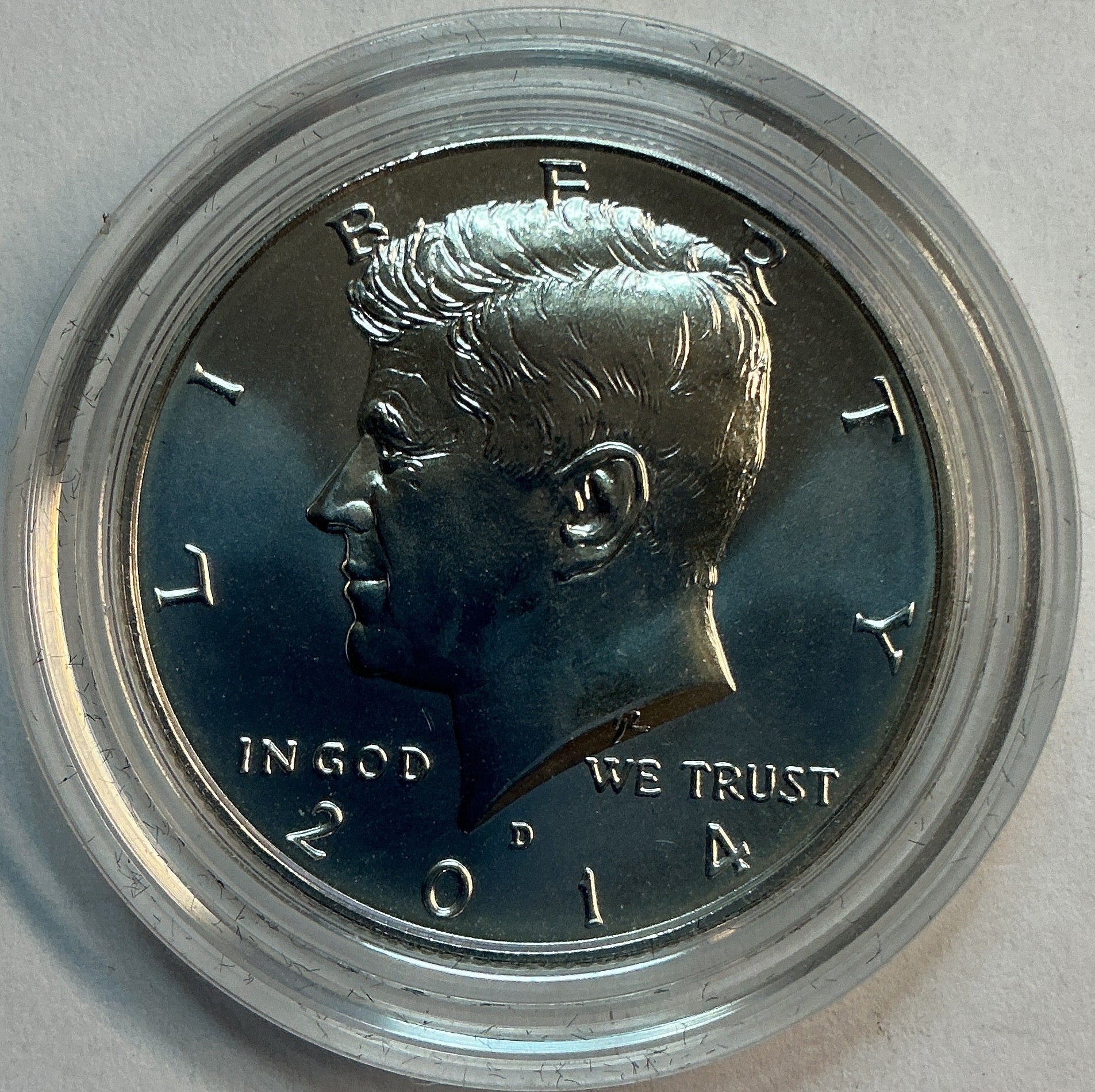 2014 50th Anniversary Kennedy Half-Dollar Silver 4-Coin Silver Set, Store #SR104