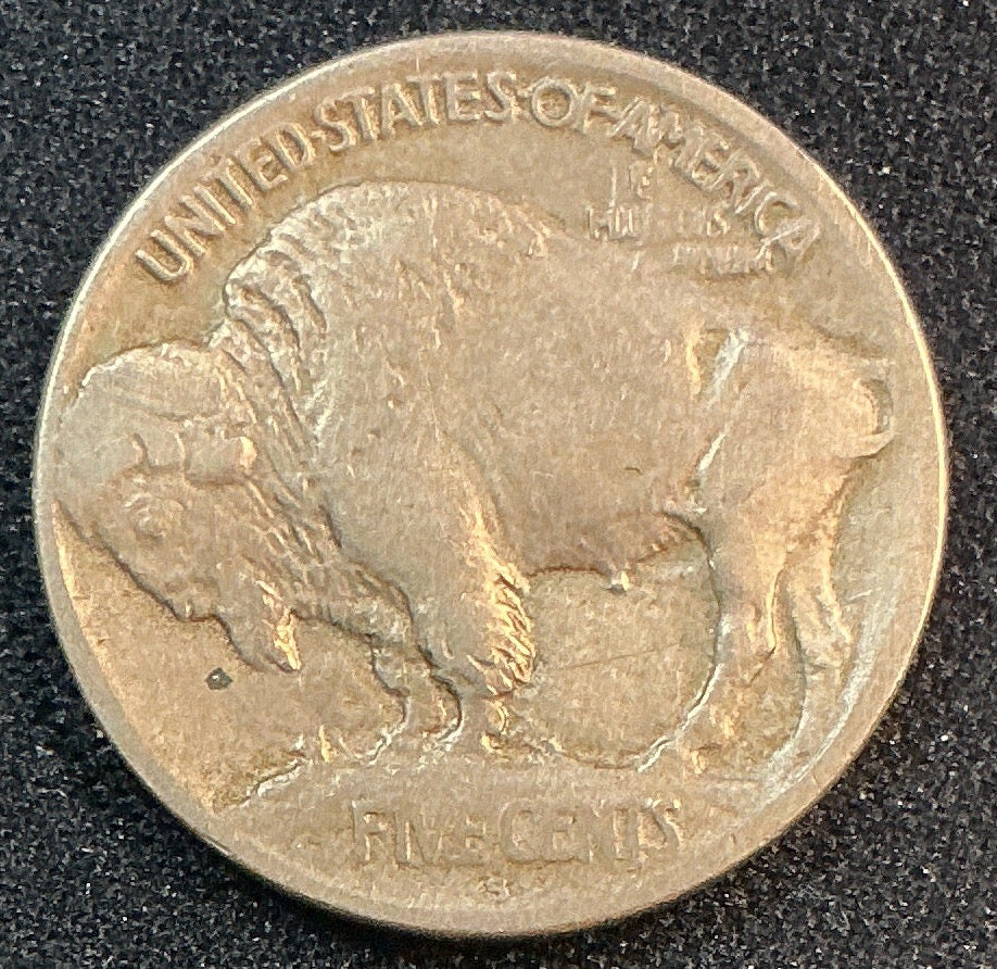 1913-S Buffalo Nickel, Type 2, Very Fine Circulated Coin, Store #NL947