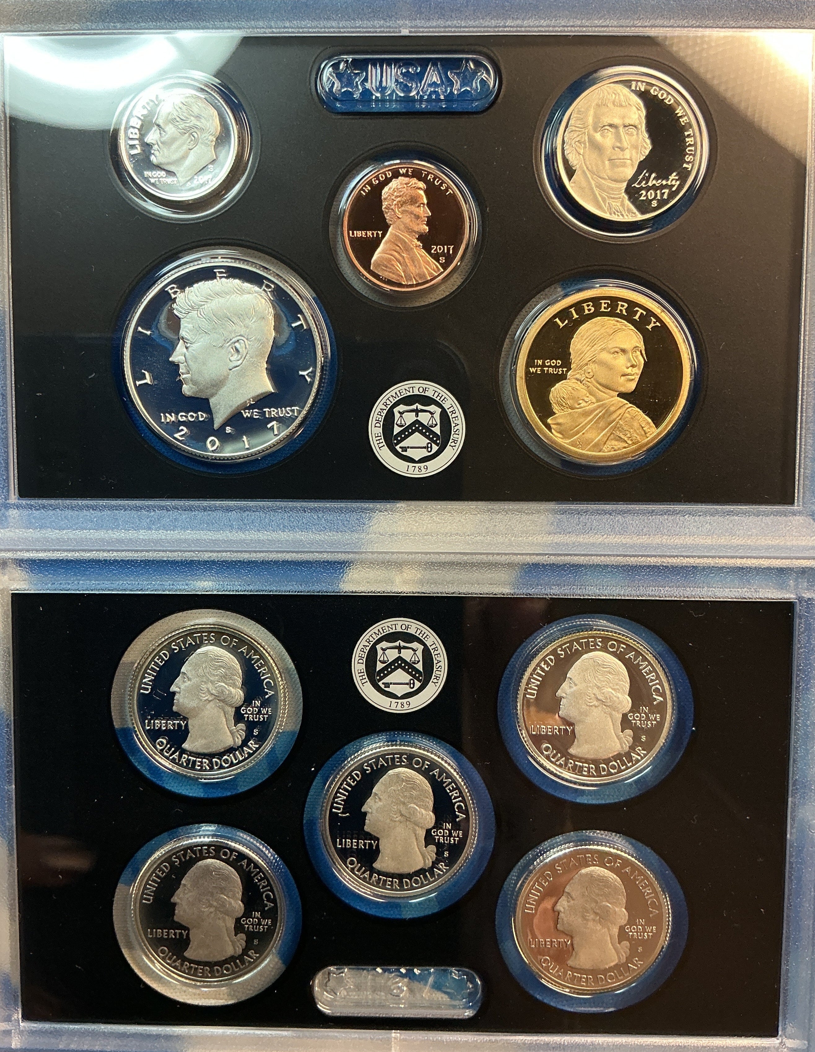 2017 United States Mint Silver Proof Set w/C.O.A.