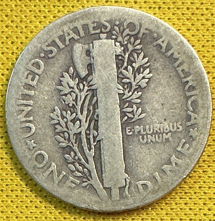 1926 Mercury Dime, Good Circulated Coin, Store #DE0543