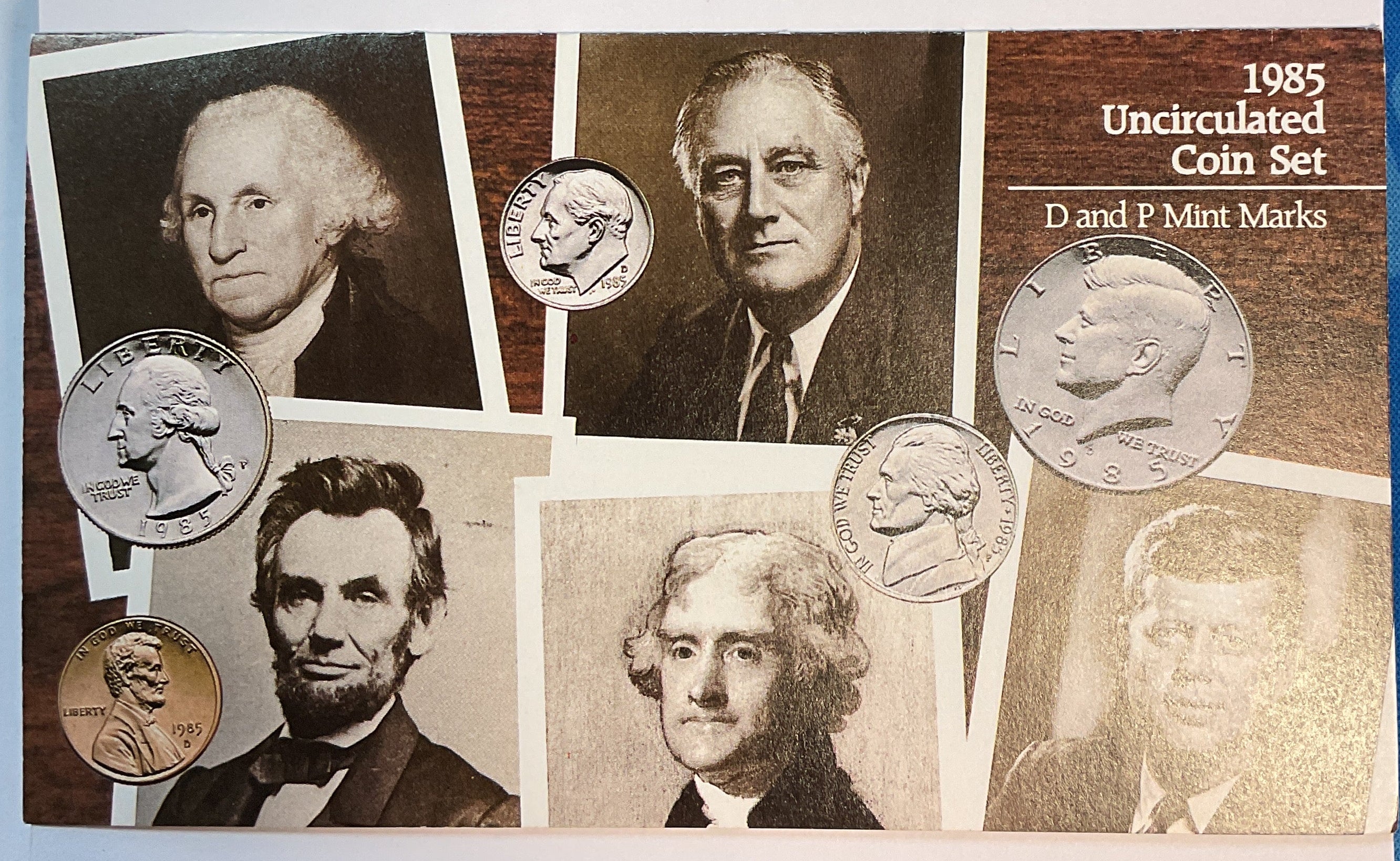 1985 United States Uncirculated 12-Coin Mint Set