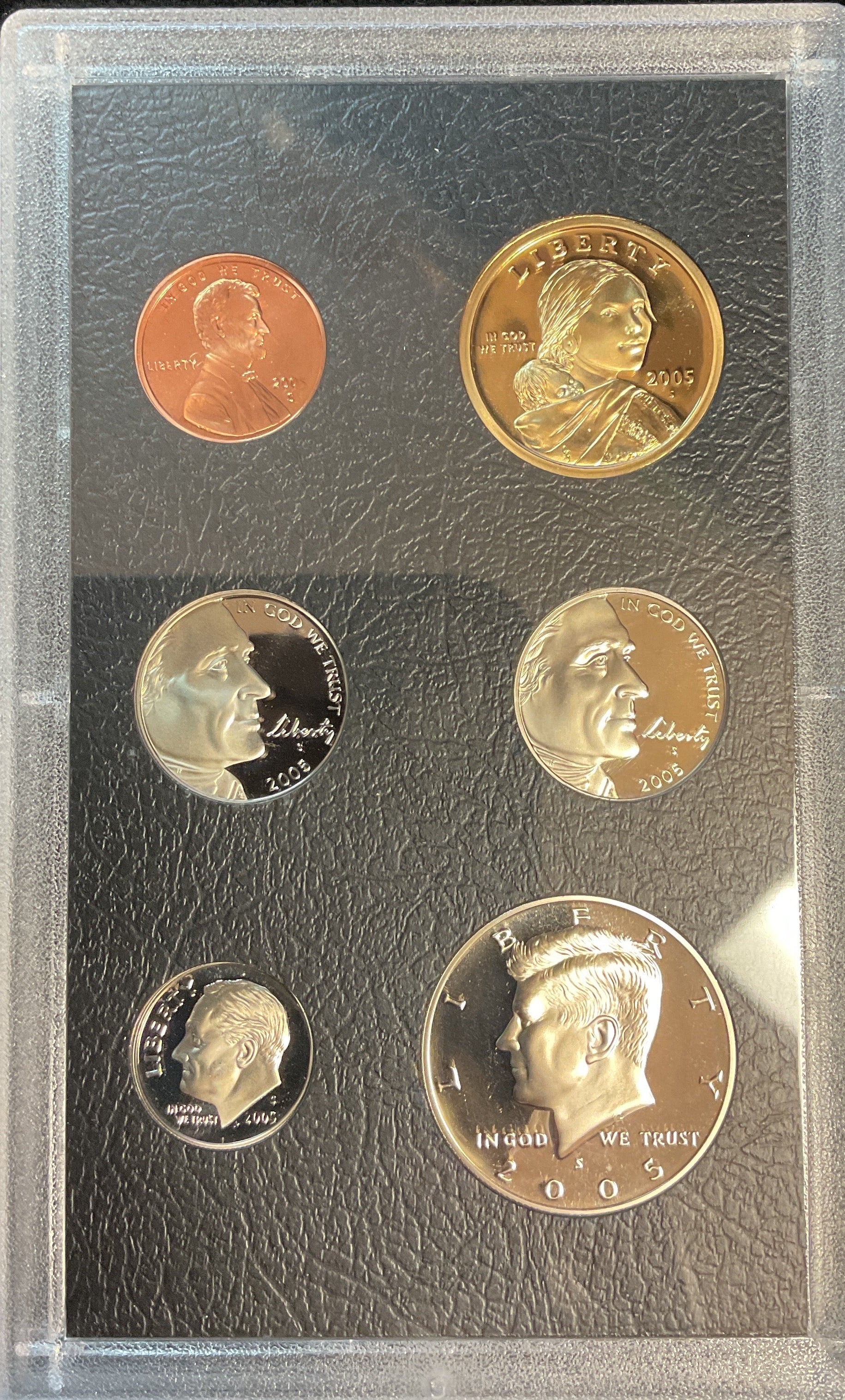 2005 U.S. Mint American Legacy Collection. Uncirculated 13-Coin Proof Set. Store #PT042
