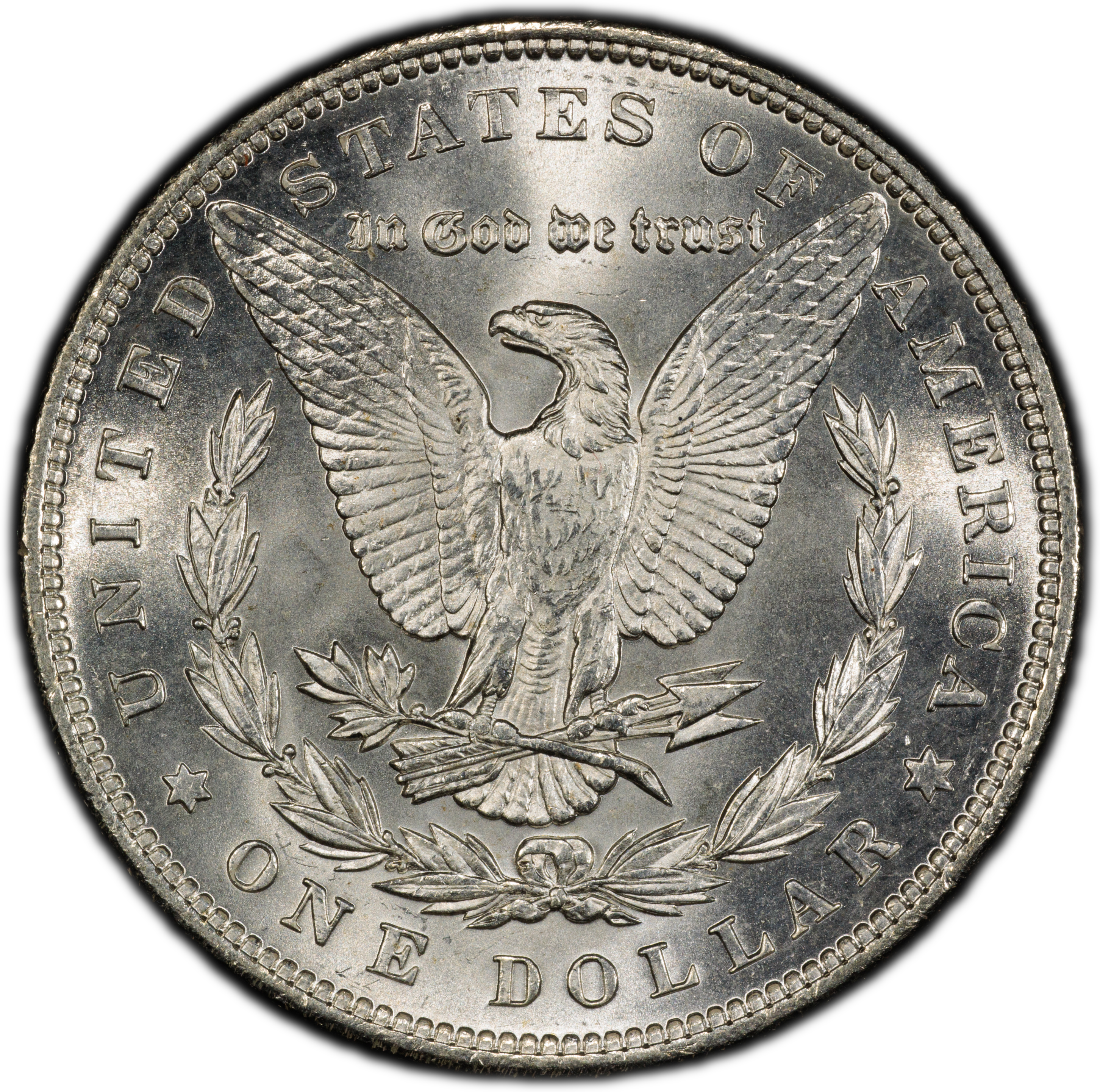 1892 Morgan Silver Dollar., Uncirculated., PCGS MS-63., Store #GDR0142.