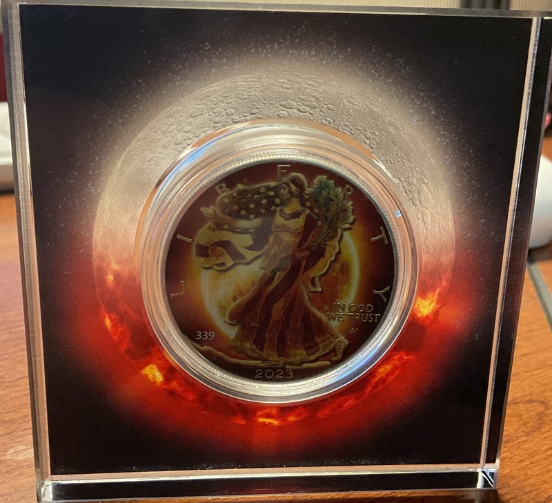 .999 silver, 1 Troy Ounce, 2023 Standing Liberty Collector Coin, Store