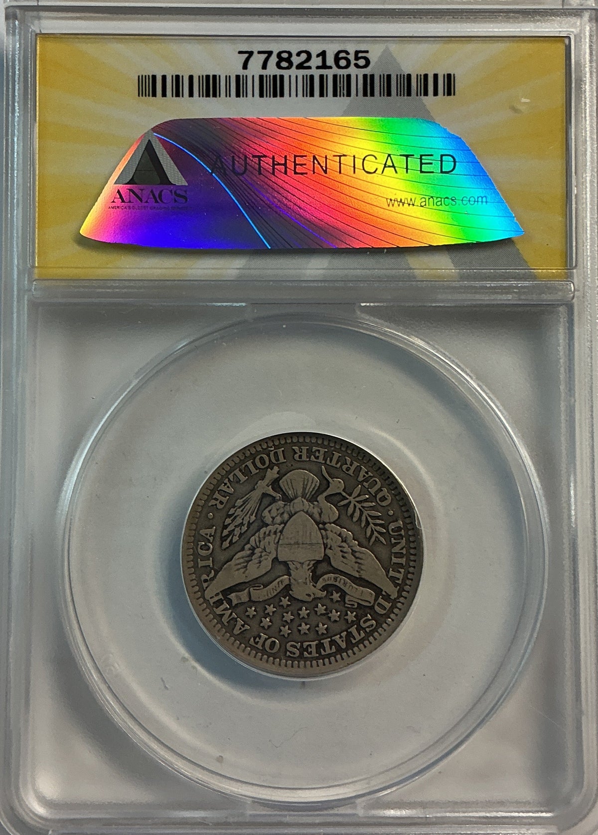 1903 Barber Quarter, ANACS Very Good 10. Store #QR1493