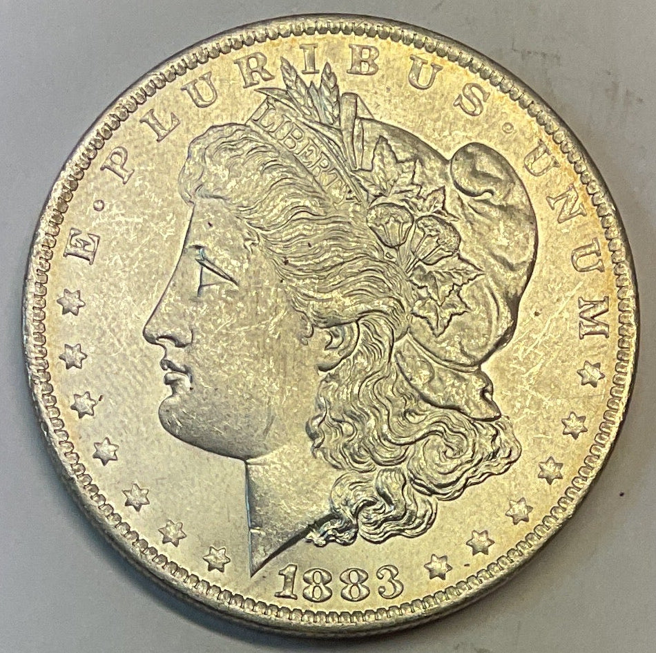 1883-O Morgan Dollar, Mint State Uncirculated Coin, Store #DR0932