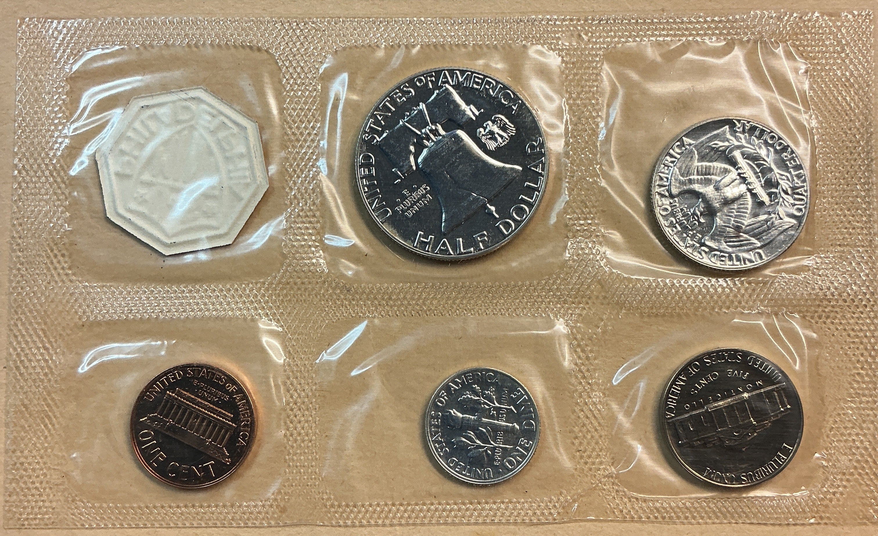 1960 United States Uncirculated 5-Coin Proof Set