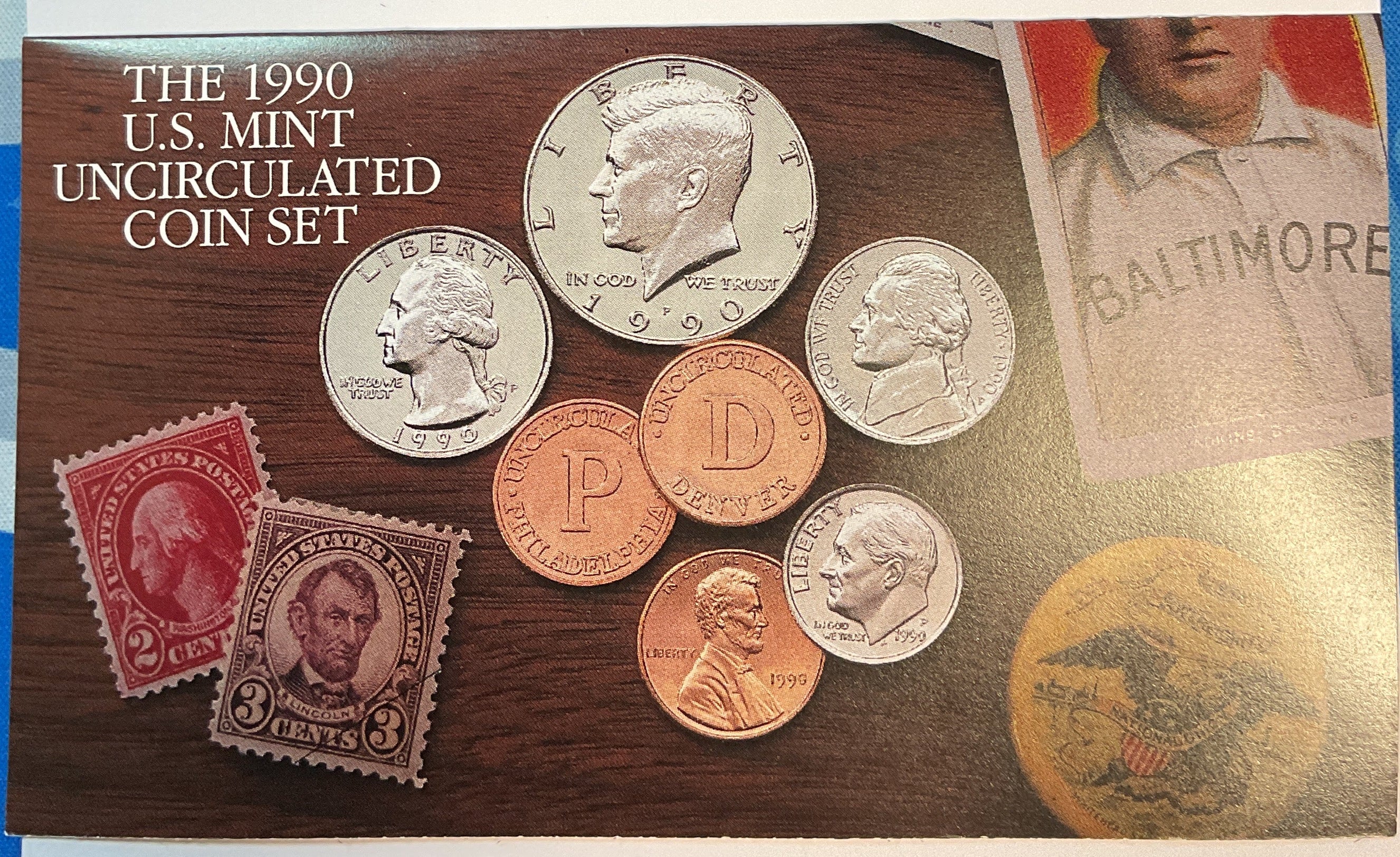 1990 United States Uncirculated 12-Coin Mint Set