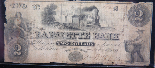 1853 Georgetown, D.C., Obsolete Currency, Store Sale 093111