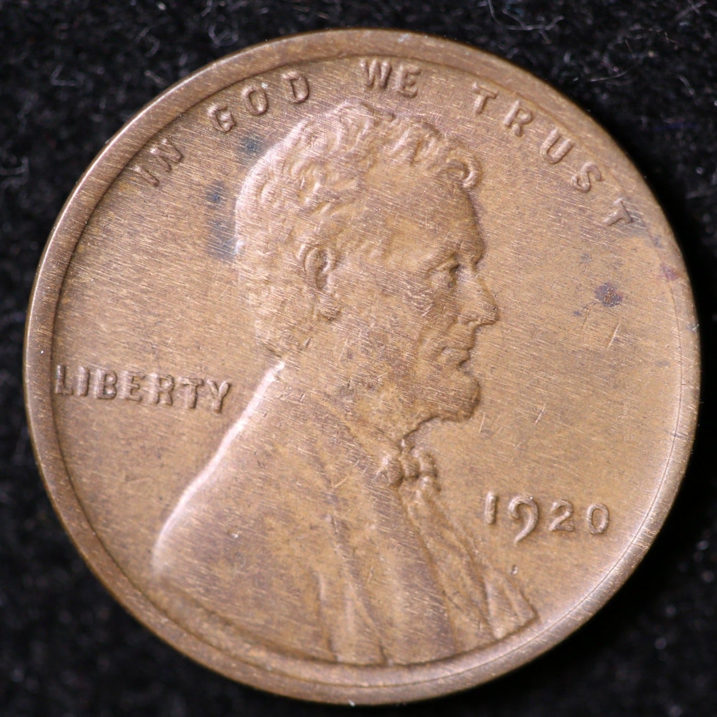 1920 Lincoln Cent, Uncirculated Affordable Coin, Store #40041