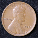 1921 Lincoln Cent, Uncirculated Coin, Store