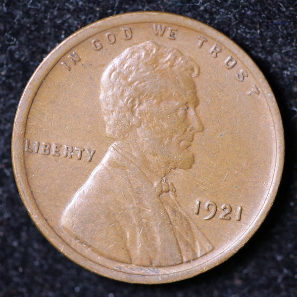 1921 Lincoln Cent, Uncirculated Coin, Store #40048