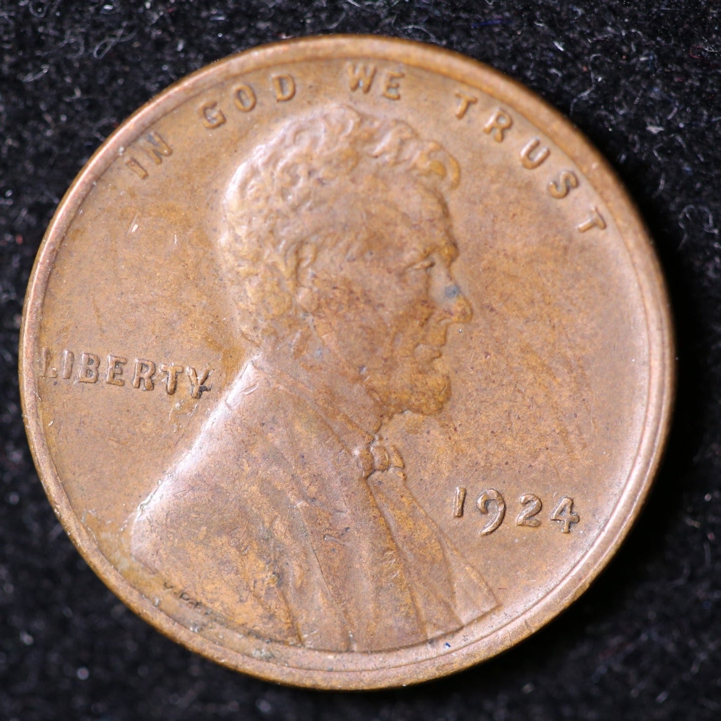 1924 Lincoln Cent, Circulated Affordable Coin, Store #40061