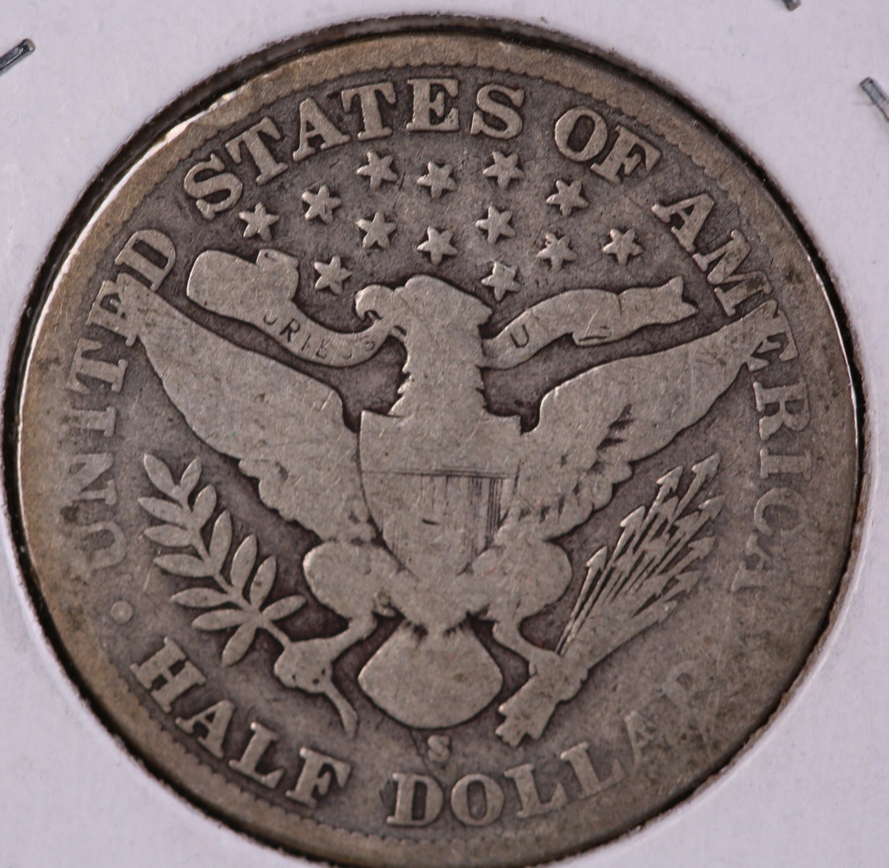1902-S Barber Half Dollar, Good+ Circulated Coin, Store #HR278
