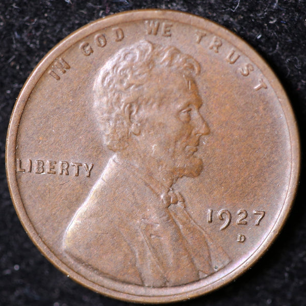 1927-D Lincoln Cent, Uncirculated Affordable Coin, Store #40077