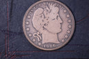 1906-D Barber Half Dollar. Affordable  Coin VG Details. Store