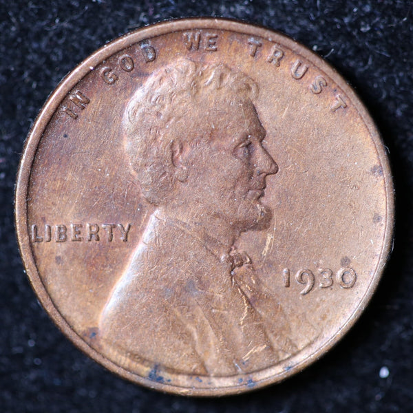 1930 Lincoln Cent, Circulated Affordable Coin, Store #040090