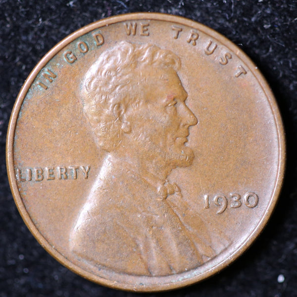 1930 Lincoln Cent, Circulated Affordable Coin, Store #40091
