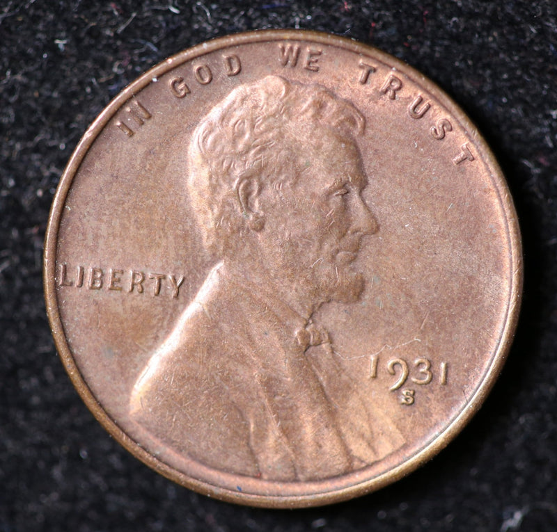 1931-S Lincoln Cent, Uncirculated Affordable Coin, Store