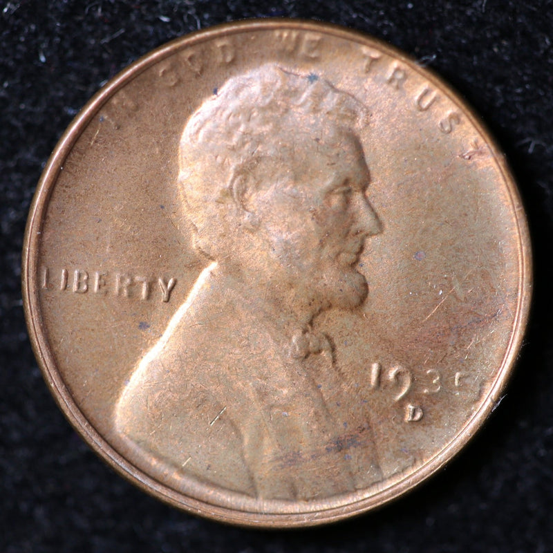 1935-D Lincoln Cent, Uncirculated Affordable Coin, Store
