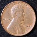 1937-S Lincoln Cent, Circulated Affordable Coin, Store