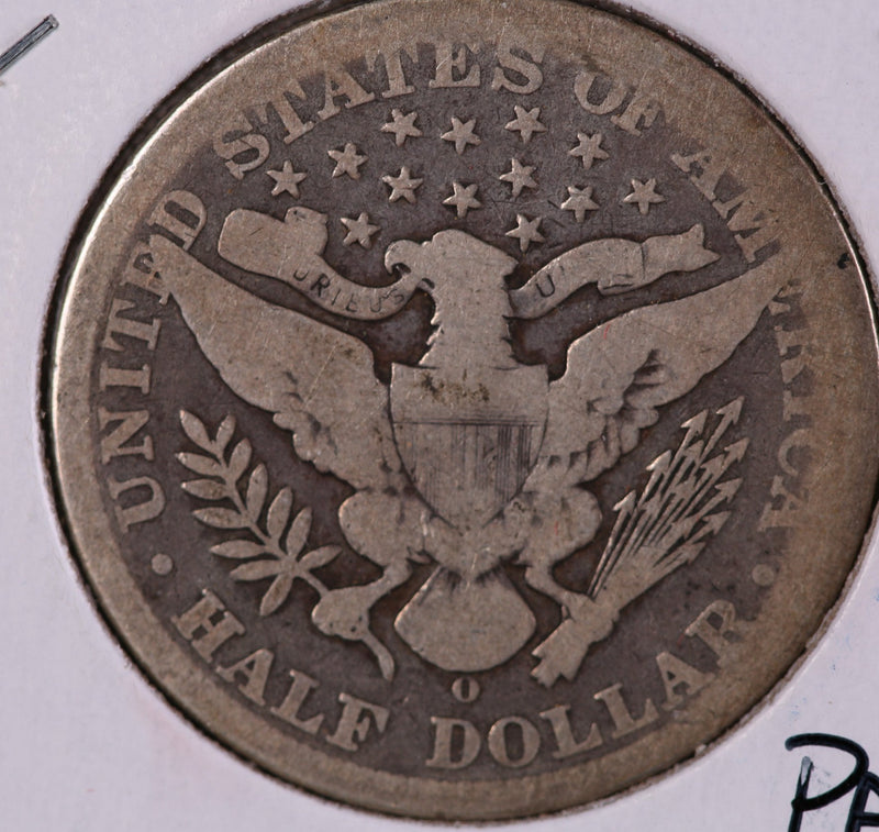 1898-O Barber Half Dollar. Circulated Coin Good Details, Store