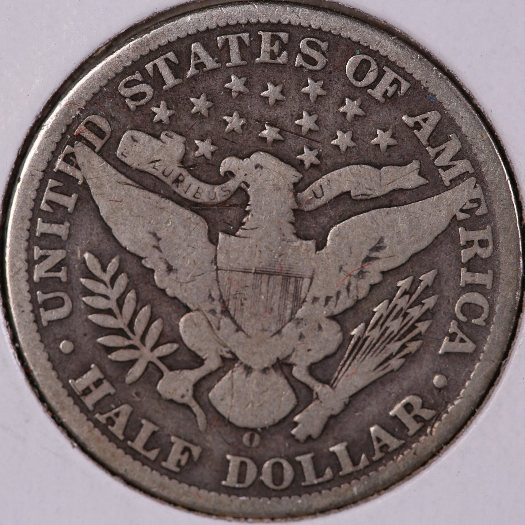 1898-O Barber Half Dollar, Good Circulated Coin, Store# HR222