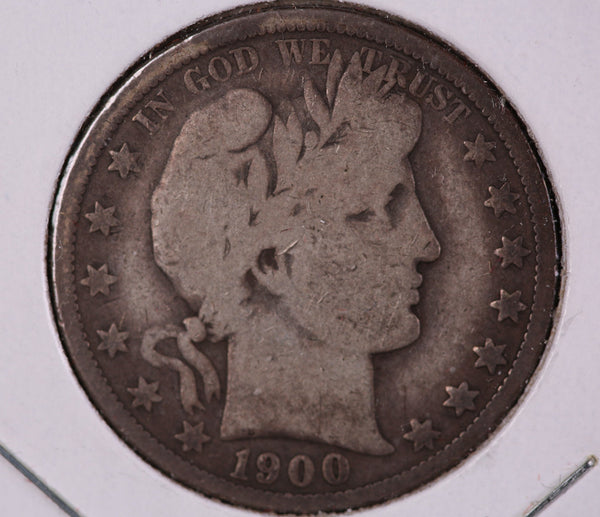 1900-O Barber Half Dollar. Circulated Coin Good Details, Store# 23081516
