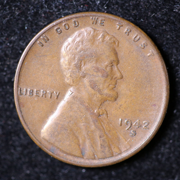 1942-D Lincoln Cent, Circulated Affordable Coin, Store #23040148