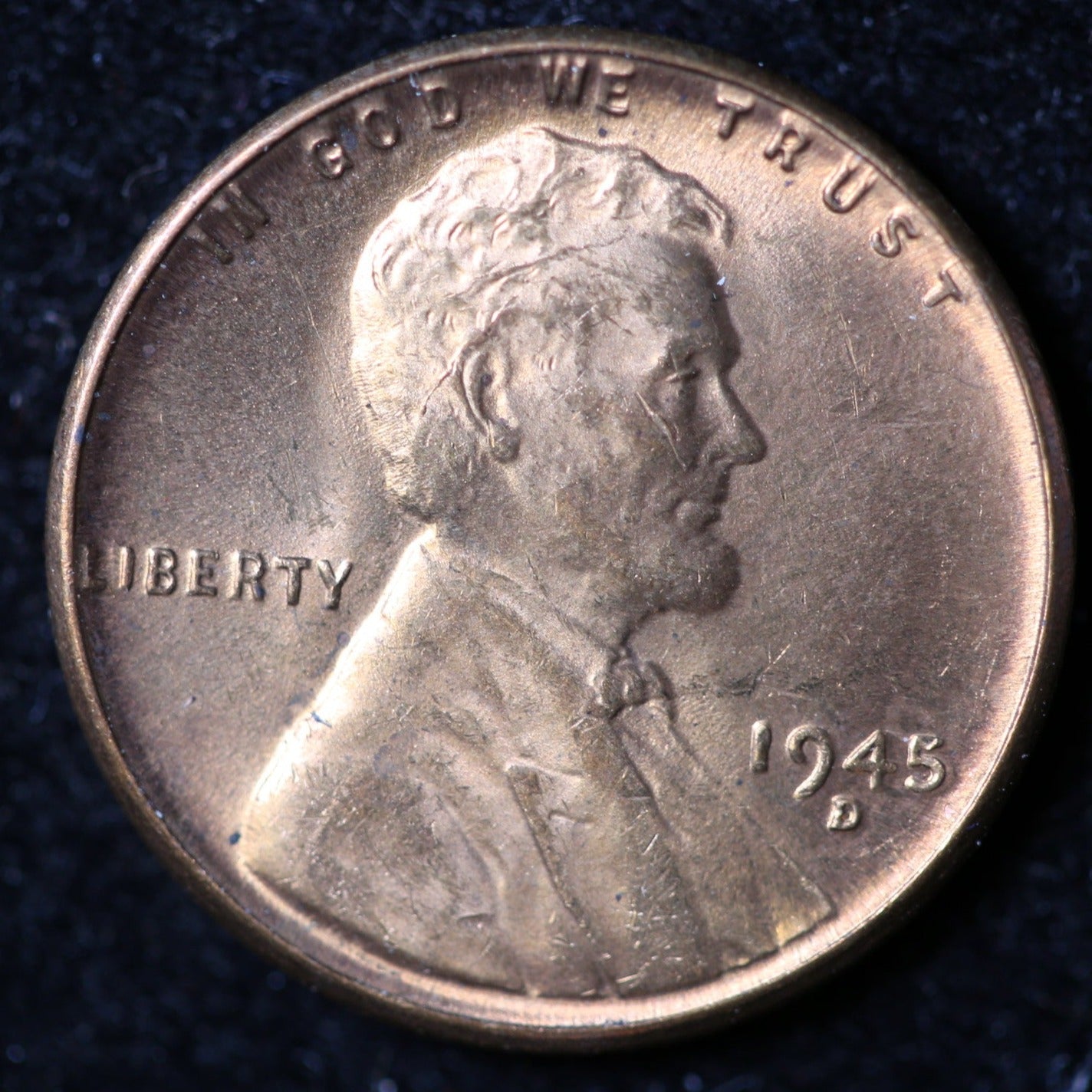 1945-D Lincoln Cent, Uncirculated Affordable Coin, Store #23040162