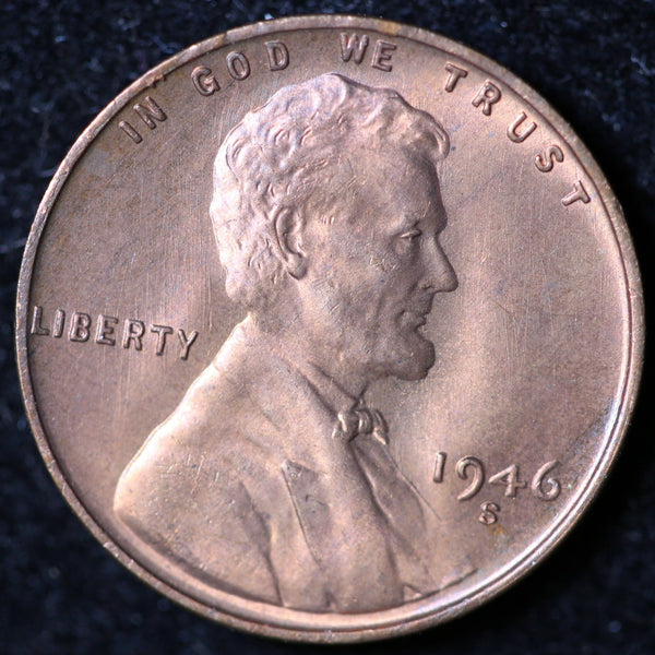 1946-S Lincoln Cent, Circulated Affordable Coin, Store #23040170