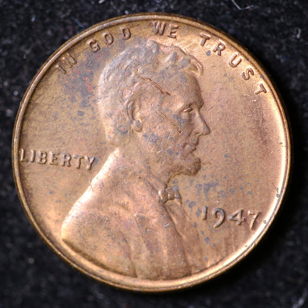 1947 Lincoln Cent, Uncirculated Affordable Coin, Store #23040173